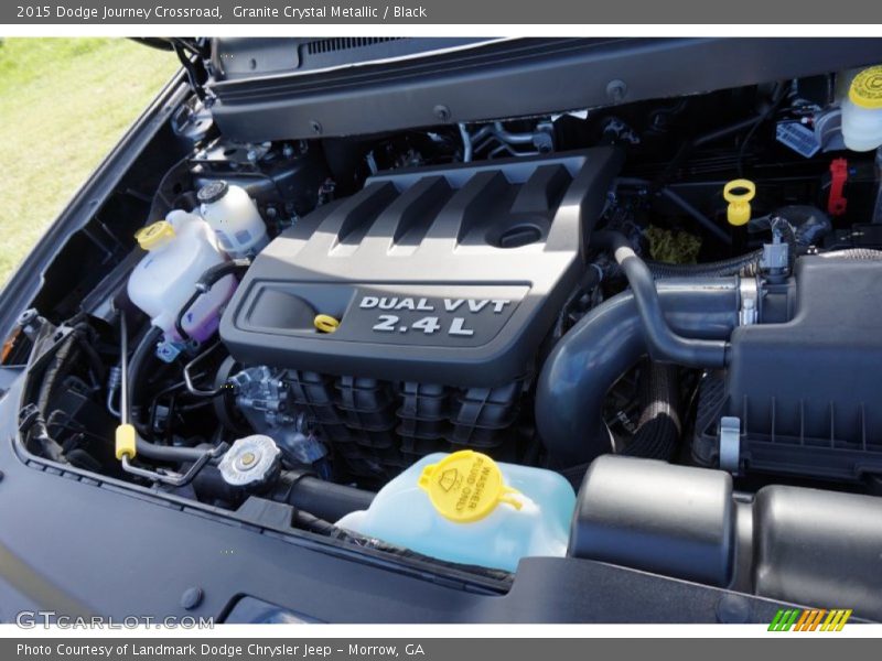Granite Crystal Metallic / Black 2015 Dodge Journey Crossroad