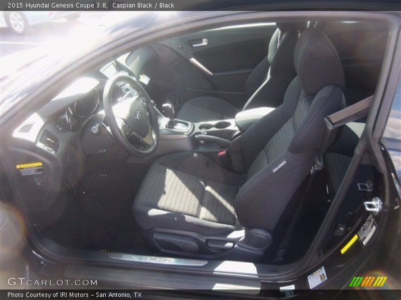  2015 Genesis Coupe 3.8 Black Interior