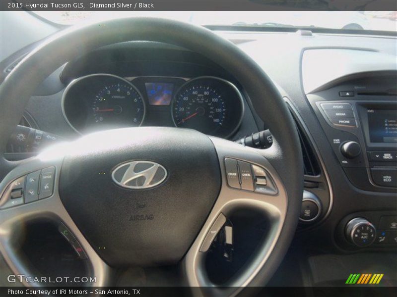 Diamond Silver / Black 2015 Hyundai Tucson GLS