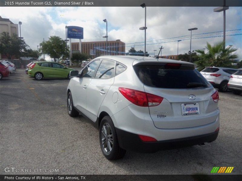 Diamond Silver / Black 2015 Hyundai Tucson GLS