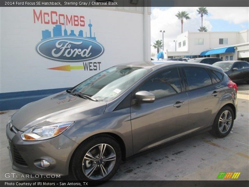 Sterling Gray / Charcoal Black 2014 Ford Focus SE Hatchback