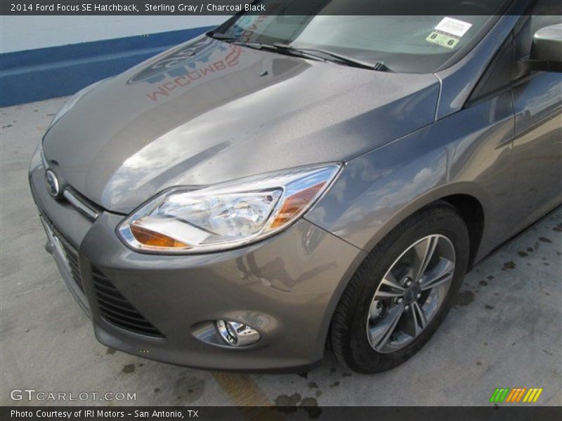 Sterling Gray / Charcoal Black 2014 Ford Focus SE Hatchback