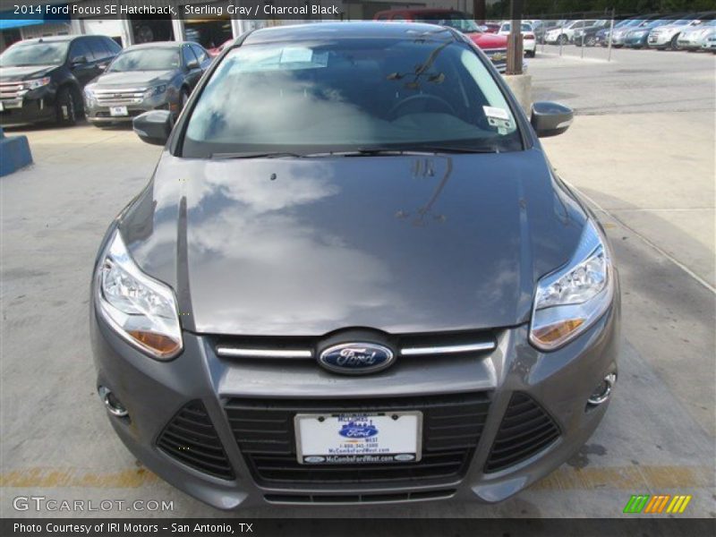 Sterling Gray / Charcoal Black 2014 Ford Focus SE Hatchback