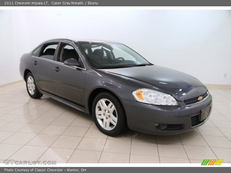 Cyber Gray Metallic / Ebony 2011 Chevrolet Impala LT