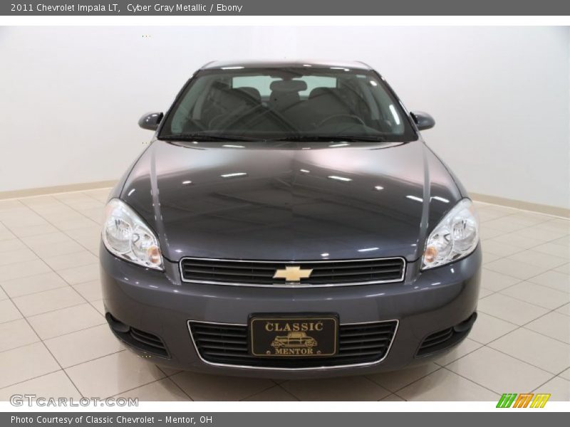 Cyber Gray Metallic / Ebony 2011 Chevrolet Impala LT