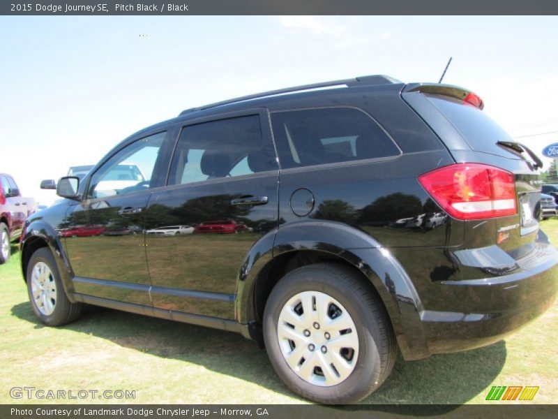 Pitch Black / Black 2015 Dodge Journey SE