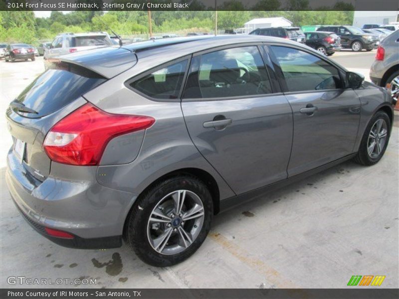 Sterling Gray / Charcoal Black 2014 Ford Focus SE Hatchback