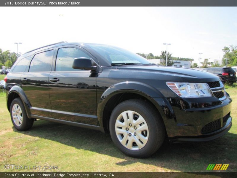 Pitch Black / Black 2015 Dodge Journey SE