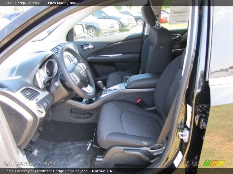 Pitch Black / Black 2015 Dodge Journey SE