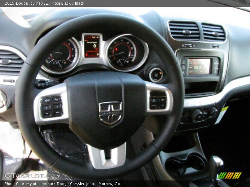 Pitch Black / Black 2015 Dodge Journey SE