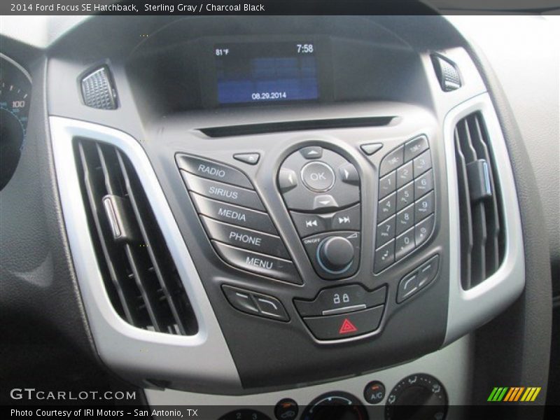 Sterling Gray / Charcoal Black 2014 Ford Focus SE Hatchback