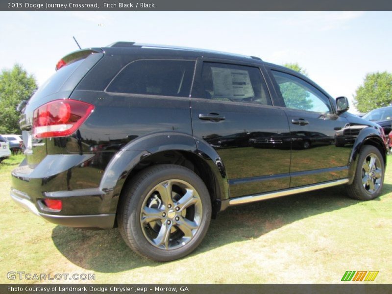 Pitch Black / Black 2015 Dodge Journey Crossroad