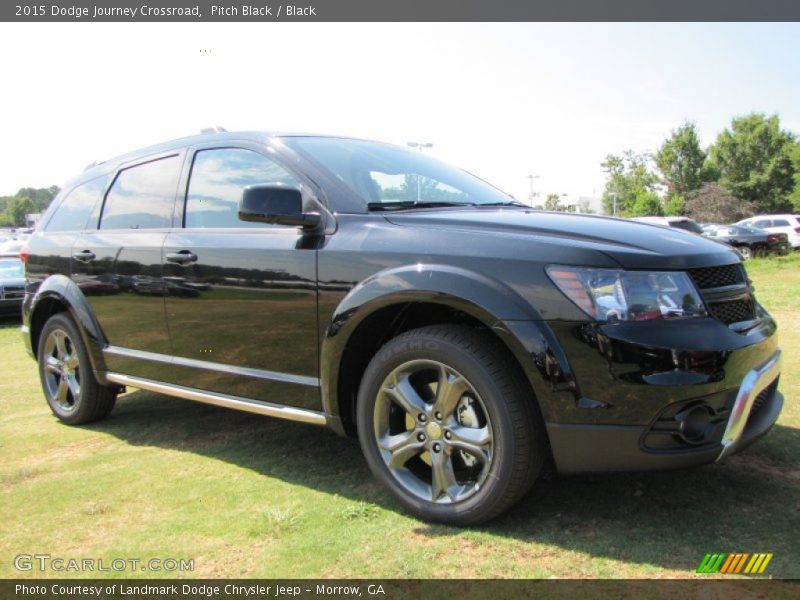 Pitch Black / Black 2015 Dodge Journey Crossroad