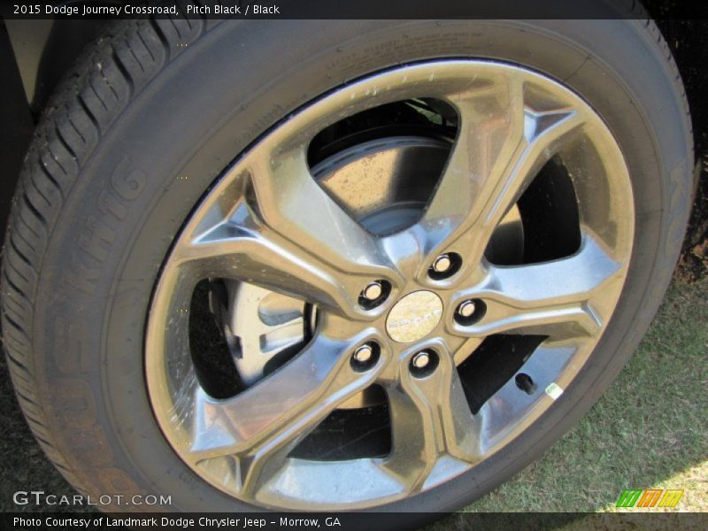Pitch Black / Black 2015 Dodge Journey Crossroad