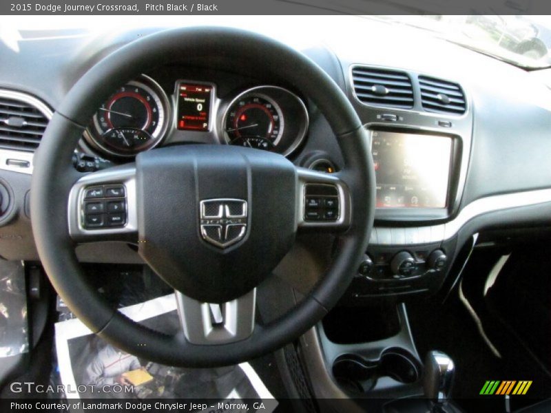Pitch Black / Black 2015 Dodge Journey Crossroad