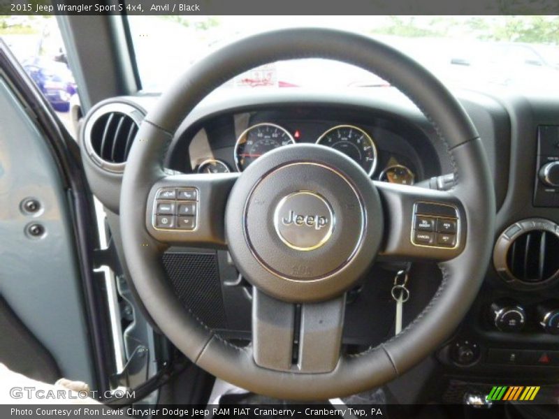  2015 Wrangler Sport S 4x4 Steering Wheel