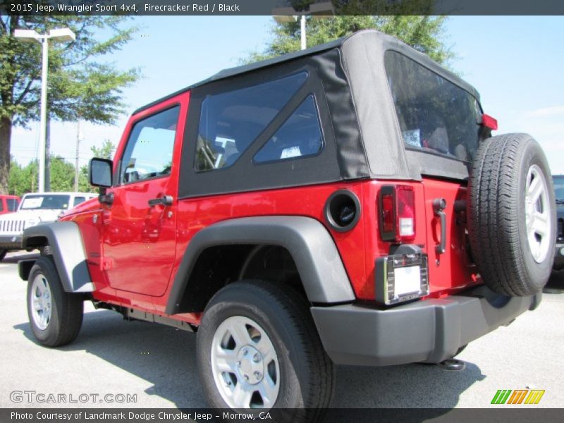  2015 Wrangler Sport 4x4 Firecracker Red