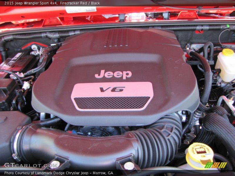  2015 Wrangler Sport 4x4 Engine - 3.6 Liter DOHC 24-Valve VVT V6