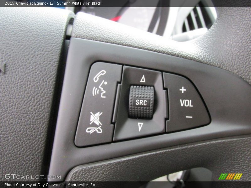 Summit White / Jet Black 2015 Chevrolet Equinox LS