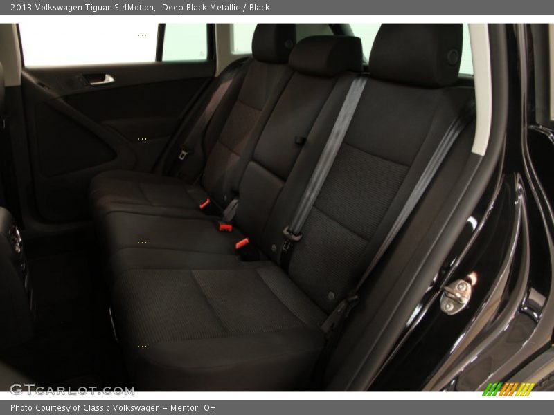 Deep Black Metallic / Black 2013 Volkswagen Tiguan S 4Motion
