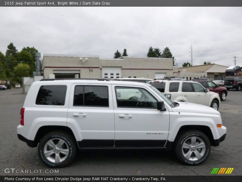 Bright White / Dark Slate Gray 2015 Jeep Patriot Sport 4x4