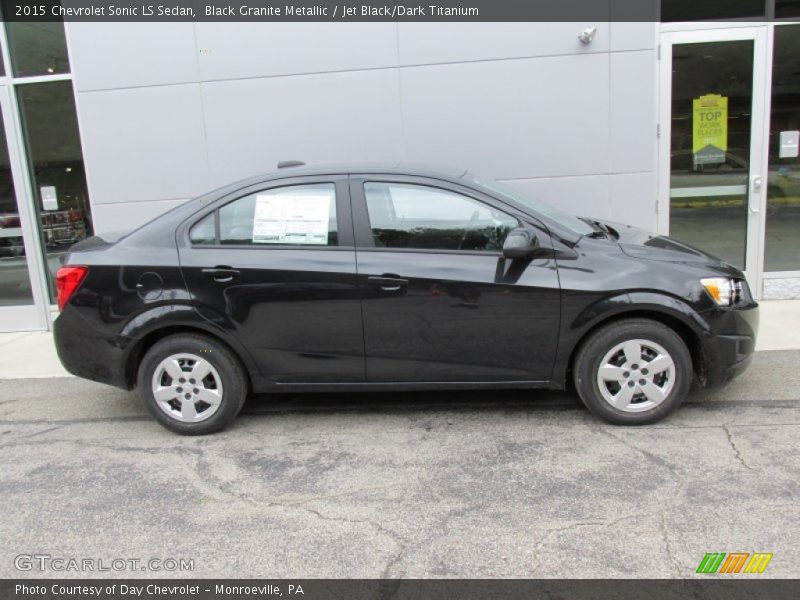  2015 Sonic LS Sedan Black Granite Metallic
