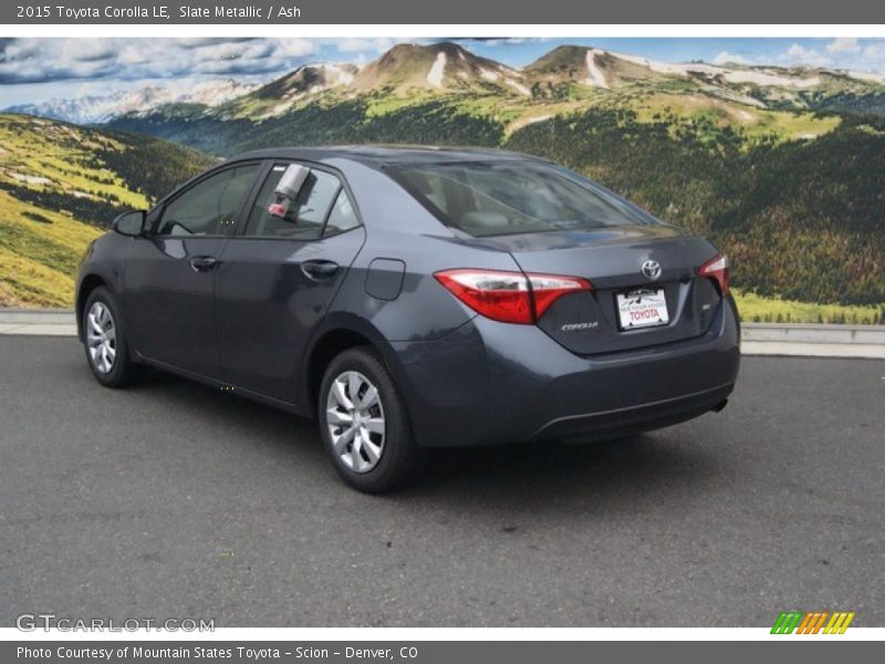 Slate Metallic / Ash 2015 Toyota Corolla LE