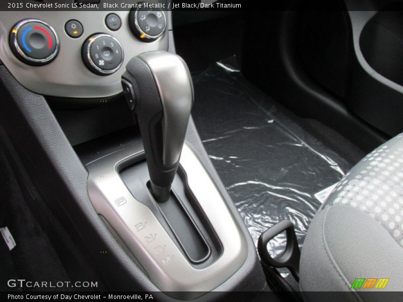 Black Granite Metallic / Jet Black/Dark Titanium 2015 Chevrolet Sonic LS Sedan