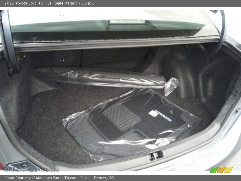  2015 Corolla S Plus Trunk