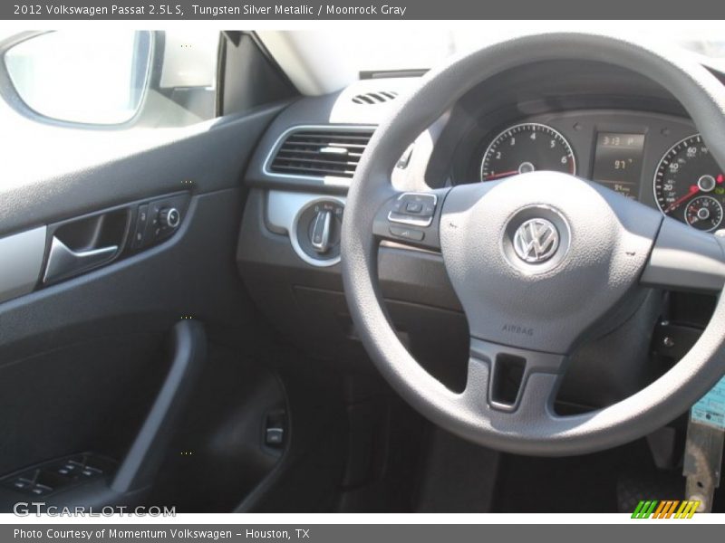 Tungsten Silver Metallic / Moonrock Gray 2012 Volkswagen Passat 2.5L S