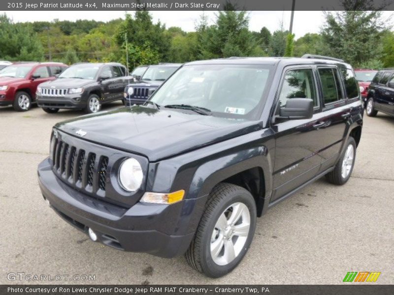 Maximum Steel Metallic / Dark Slate Gray 2015 Jeep Patriot Latitude 4x4