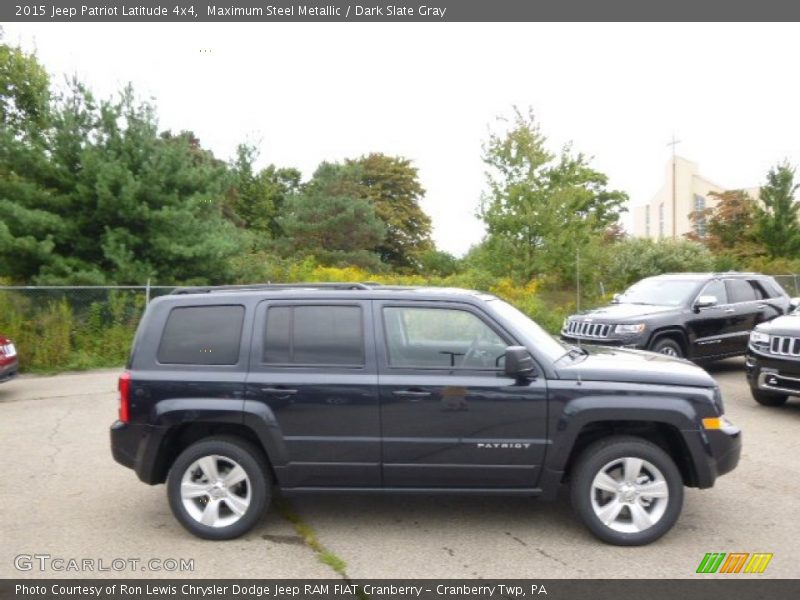 Maximum Steel Metallic / Dark Slate Gray 2015 Jeep Patriot Latitude 4x4