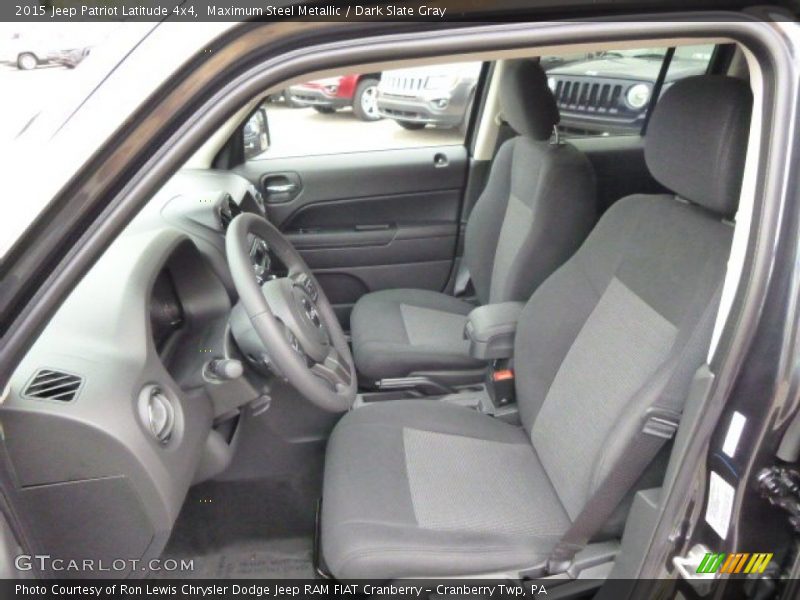 Maximum Steel Metallic / Dark Slate Gray 2015 Jeep Patriot Latitude 4x4