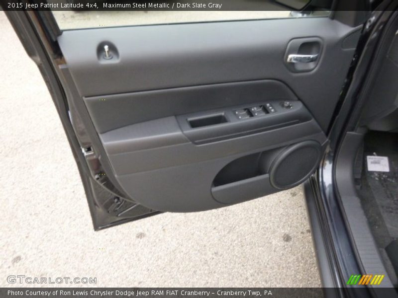 Maximum Steel Metallic / Dark Slate Gray 2015 Jeep Patriot Latitude 4x4