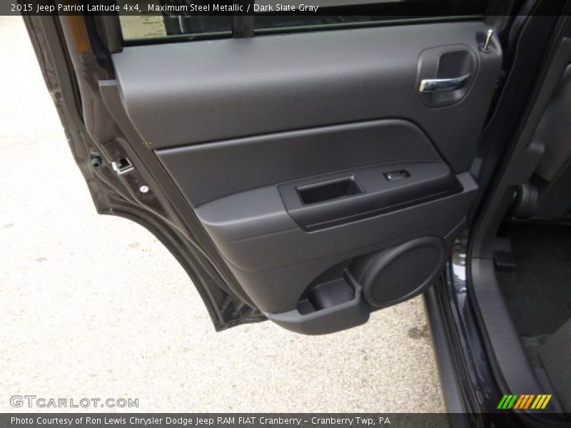 Maximum Steel Metallic / Dark Slate Gray 2015 Jeep Patriot Latitude 4x4