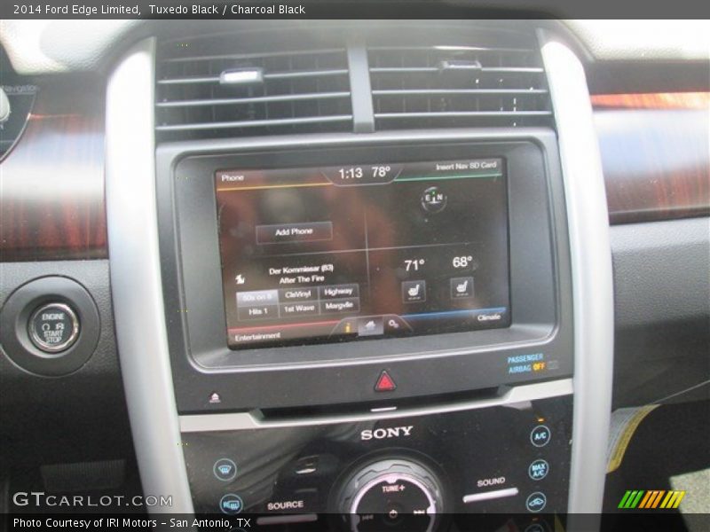 Tuxedo Black / Charcoal Black 2014 Ford Edge Limited