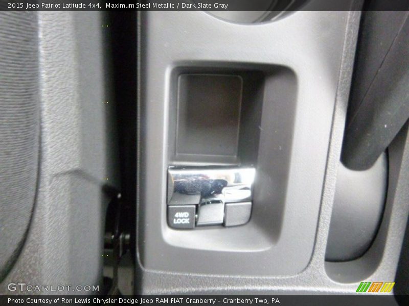 Maximum Steel Metallic / Dark Slate Gray 2015 Jeep Patriot Latitude 4x4