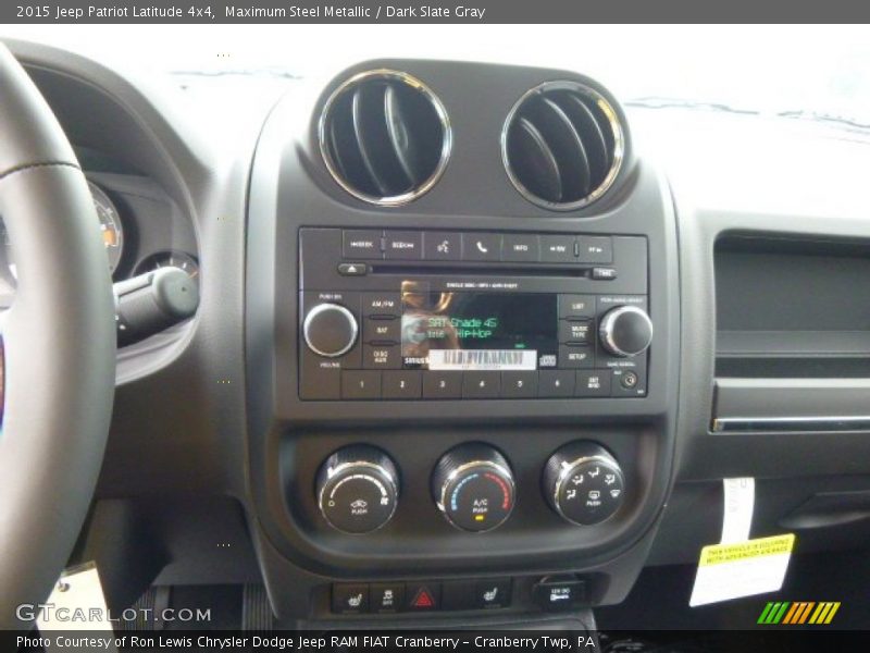 Maximum Steel Metallic / Dark Slate Gray 2015 Jeep Patriot Latitude 4x4