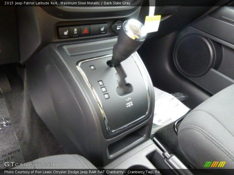 Maximum Steel Metallic / Dark Slate Gray 2015 Jeep Patriot Latitude 4x4