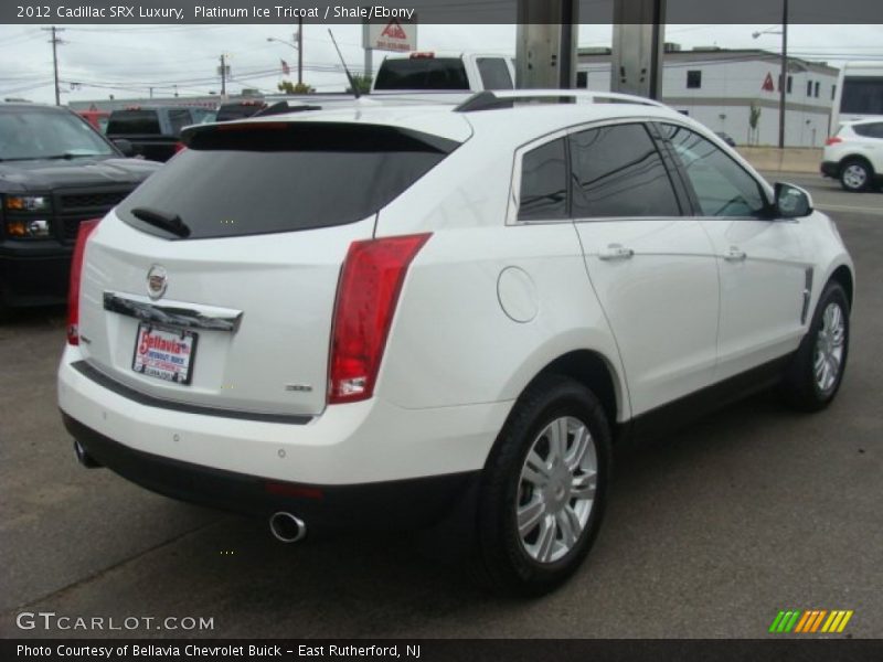 Platinum Ice Tricoat / Shale/Ebony 2012 Cadillac SRX Luxury