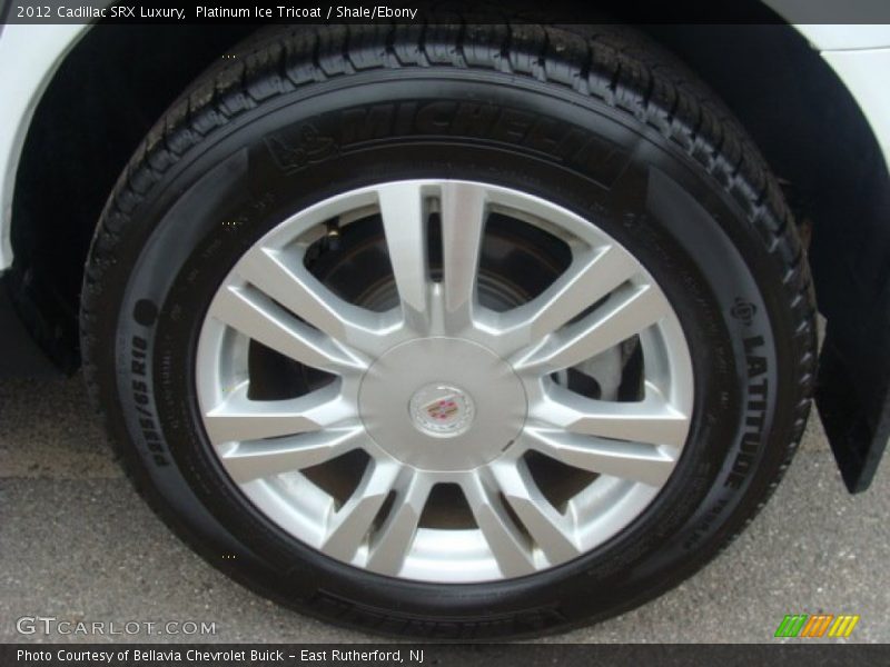 Platinum Ice Tricoat / Shale/Ebony 2012 Cadillac SRX Luxury