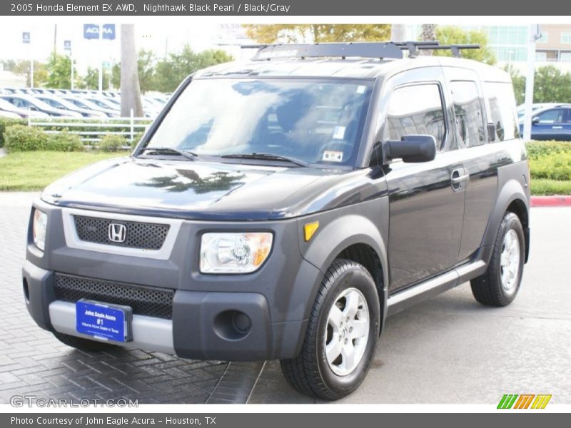 Nighthawk Black Pearl / Black/Gray 2005 Honda Element EX AWD