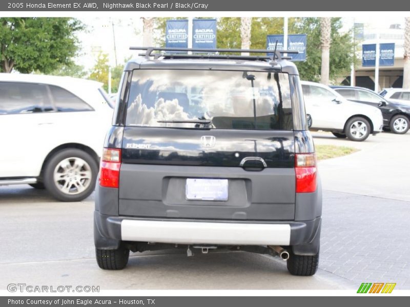 Nighthawk Black Pearl / Black/Gray 2005 Honda Element EX AWD
