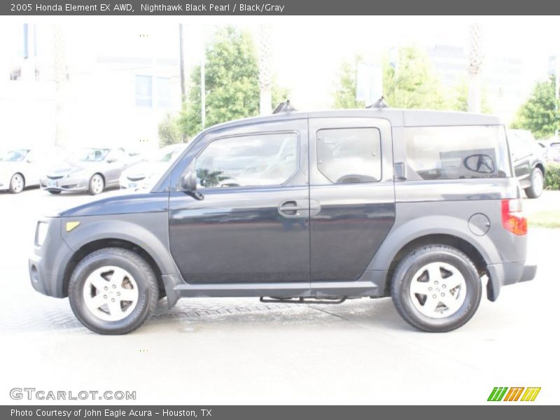 Nighthawk Black Pearl / Black/Gray 2005 Honda Element EX AWD