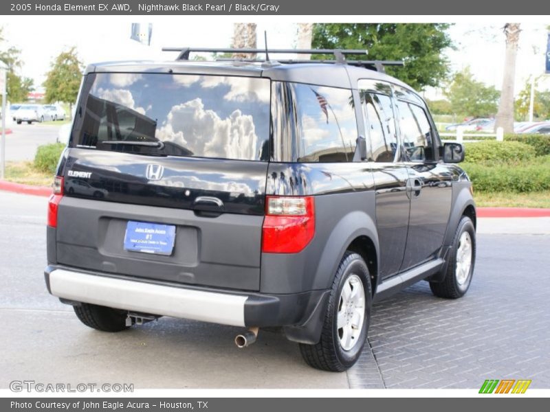 Nighthawk Black Pearl / Black/Gray 2005 Honda Element EX AWD