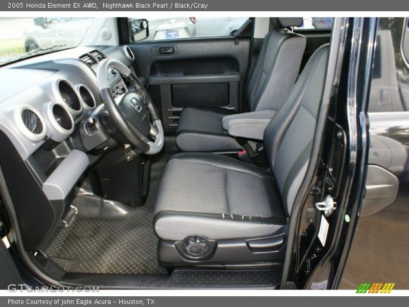 Nighthawk Black Pearl / Black/Gray 2005 Honda Element EX AWD