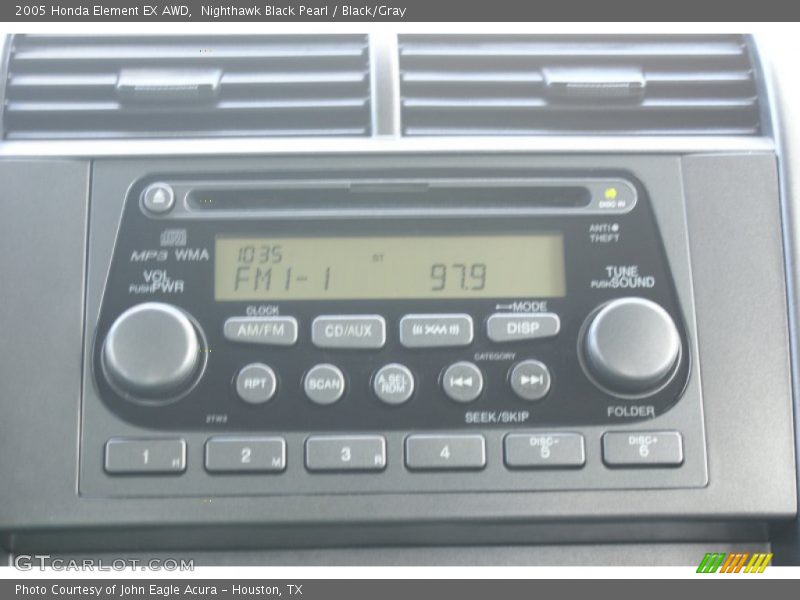 Nighthawk Black Pearl / Black/Gray 2005 Honda Element EX AWD