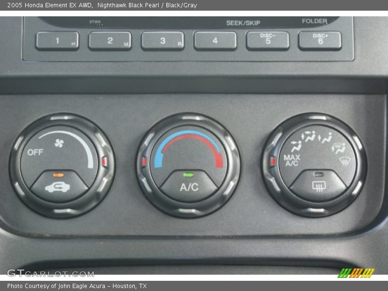 Nighthawk Black Pearl / Black/Gray 2005 Honda Element EX AWD