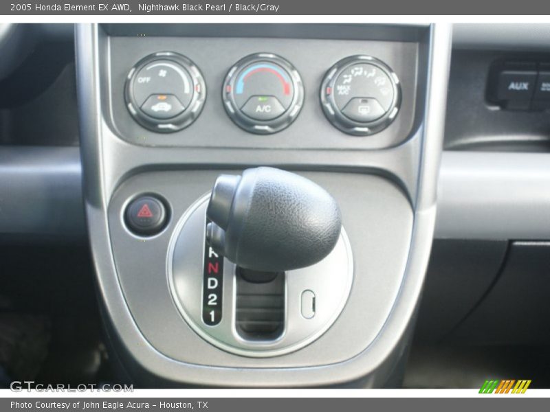 Nighthawk Black Pearl / Black/Gray 2005 Honda Element EX AWD