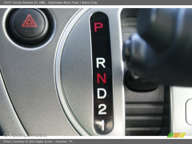 Nighthawk Black Pearl / Black/Gray 2005 Honda Element EX AWD